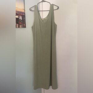 ❤️❤️ Sleeveless Green Dress